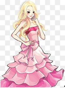 漫画公主图,梦幻仙境中的优雅传奇